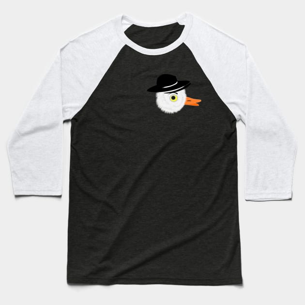 Quack Baseball T-Shirt by Zealjagan